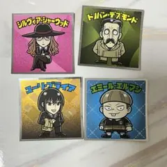 SPY×FAMILY スパイファミリーマンシール　4枚セット
