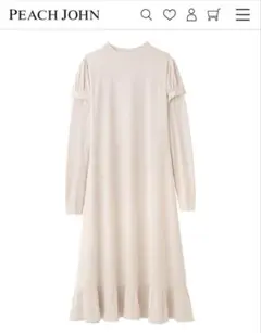 【新品】PEACH JOHN アームウォーマー付きワンピースのサムネイル