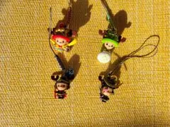 ご当地チョッパー　キーホルダー4点セット