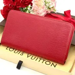 【極美品✨】ルイヴィトン エピ ジッピーオーガナイザー 長財布 レッドのサムネイル
