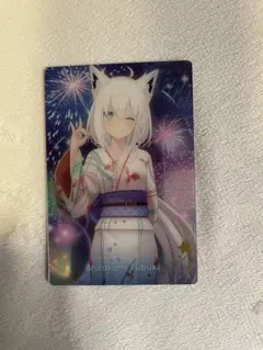 ホロライブ ウエハース 3 白上フブキ