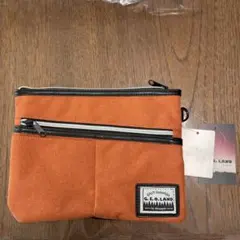 G.E.O.LAND トラベルポーチ サコッシュ オレンジ