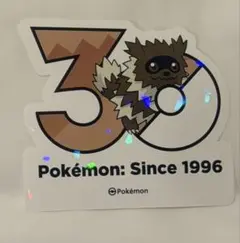 【韓国限定】30周年記念ステッカージグザグマPokemon Zigzagoon