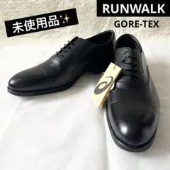 新品✨アシックス　ランウォーク　ビジネスシューズ　ゴアテックス　ブラック3Eのサムネイル