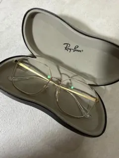 Ray-Ban ゴールド眼鏡フレーム