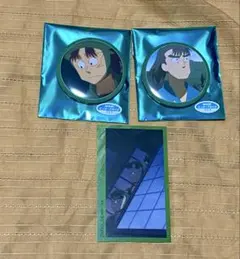 忍たま乱太郎　中在家長次　七松小平太　キャラバッジコレクション　缶バッジ