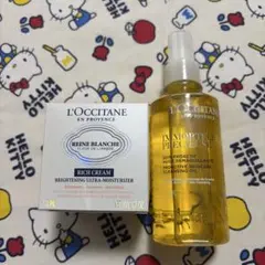 新品ロクシタンRB薬用美容クリームIMプレシューズクレンジングオイル