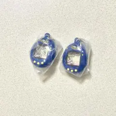 たまごっちシャカシャカチャームコレクション紺2つセットみみっち