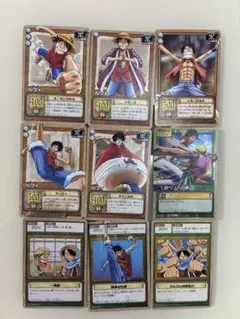 絶版 ワンピース カードダス ルフィ 6枚セット ハイパーバトル - メルカリ