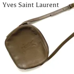 Yves Saint Laurent イブサンローラン　カーキ　ショルダーバッグ