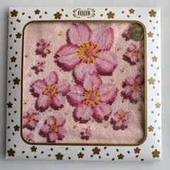 FEILER 桜柄 ハンカチ ピンク ★新品未使用品★