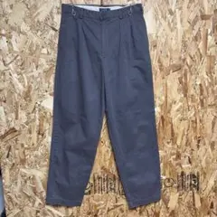極美品】BEAMS+ 2タック ワイド テーパード トラウザーズ パンツ M