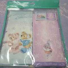 ダッフィ　Very Merry Snowtime ミニタオルセット