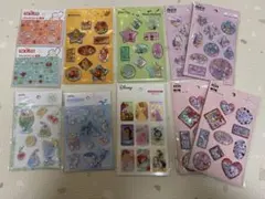 セリア ウォーターシール ブロックデコシール 3Dシール11枚セット