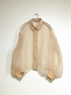 ZARA シアーシャツ