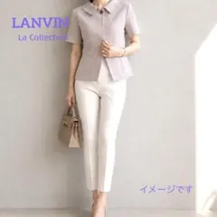 LANVIN La Collection サマージャケット 36 千鳥柄 半袖のサムネイル