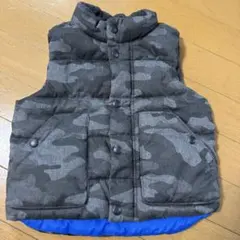 baby GAP 迷彩柄ダウンベスト 18-24ヶ月