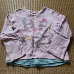 Branshes ピンク トレーナー 120cm