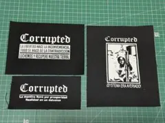CORRUPTED /布パッチ/ハードコア/クラスト/パンク
