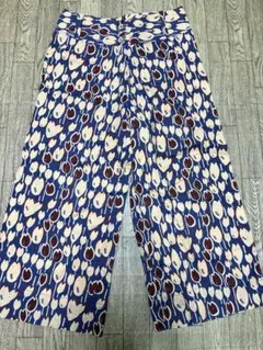 ★超美品★ヨシコンドウ YOSHI KONDO ワイドパンツ チューリップ柄