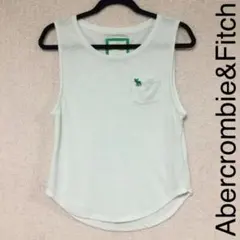 Abercrombie&Fitch アバクロ　タンクトップ　袖なし　トップス　白
