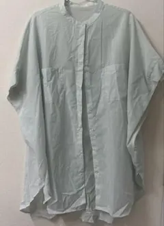 Studio CLIP ストライプ半袖シャツ　オーバーサイズ