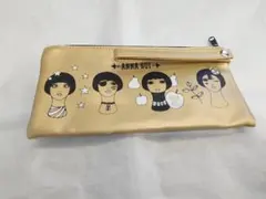 アナスイ　ANNA SUI　フラットポーチ　ストラップ付き　新品未使用のサムネイル