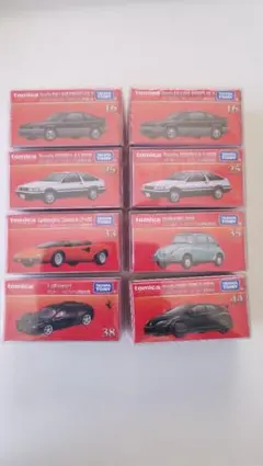 タカラトミー　トミカプレミアム　発売記念仕様　8台セット
