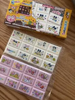 ちょこぶろっくしーるたまごっち まめっち ふらわっち 2種セット