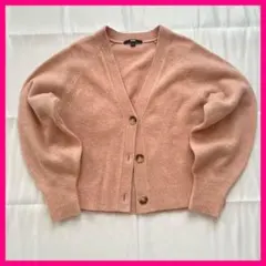 UNIQLO ユニクロ Vネック カーディガン ピンク ニット