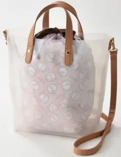 クリアトートバッグ　ちいかわ&ハチワレ&ウサギ　3点セット