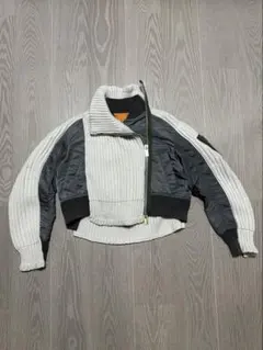 sacai Wool Shrivel リバーシブルブルゾン 定価20万円 - メルカリ