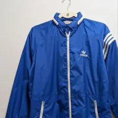 ​【希少・美品】70s-80s adidas デサント製 ナイロンジャケット