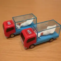 かっぱ寿司 トミカ あそべる！くるま トラック 暗いところで光るいか 2台セット