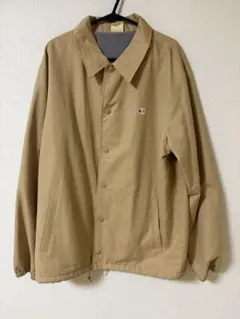 Champion ベージュ ボタンアップジャケット