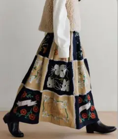 極美品✨】イチアンティークス 2WAYキャミソールワンピース パッチ