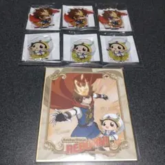 REBORN くじ引き堂 リボーン&沢田綱吉 ミニ色紙&ミニアクスタセット