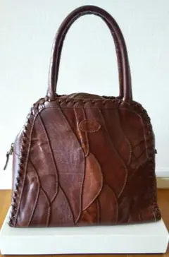 イビザ レザー手提げバッグ