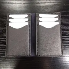 カードケース　本革　レザー　ハンドメイド