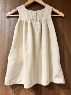 ノースリーブワンピース 110㎝　コーデュロイ