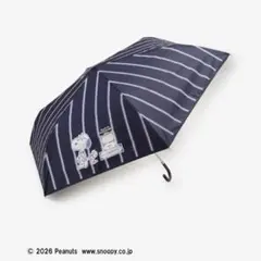 【Afternoon Tea】スヌーピー 晴雨兼用 折りたたみ傘 ネイビーのサムネイル
