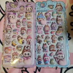 ラブブ夜光おしりシール2枚セット