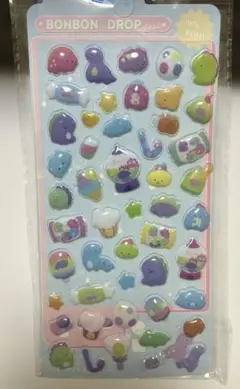 恐竜　ボンボンドロップシール