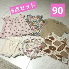 夏服　女の子　90cm まとめ売り　トップス　ボトムス