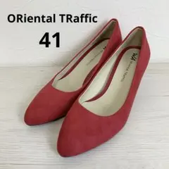 ORiental TRaffic 跳べるパンプス スエード調 41