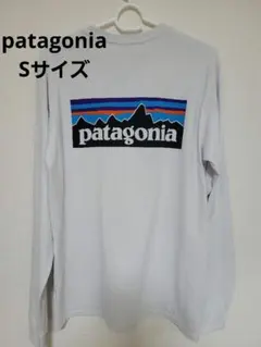 patagonia 長袖　ロンT　 ホワイト　S