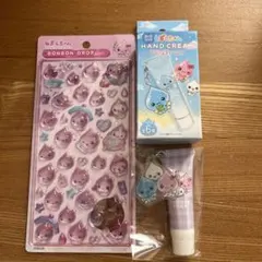 しずくちゃん　うるおいちゃん　ボンボンドロップシール　ハンドクリーム　セット