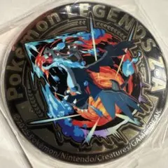 ポケットモンスターレジェンズZAオリジナル特典　24金メッキ仕立て金バッジ
