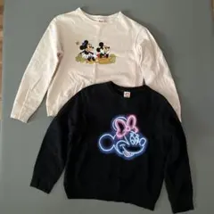 UNIQLO キッズ　トレーナー 130 ディズニー　2枚セット