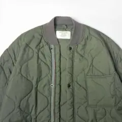 80sビンテージUSAFミリタリーCWU9PキルティングライナージャケットXL